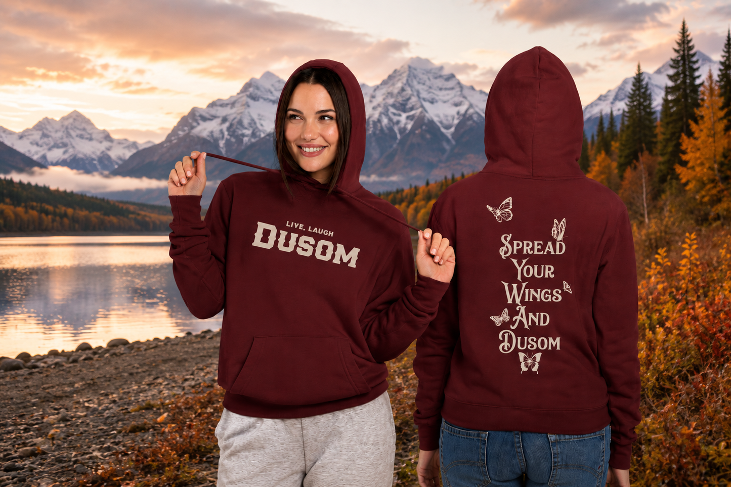 Spread Your wings and Dusom Hoodie