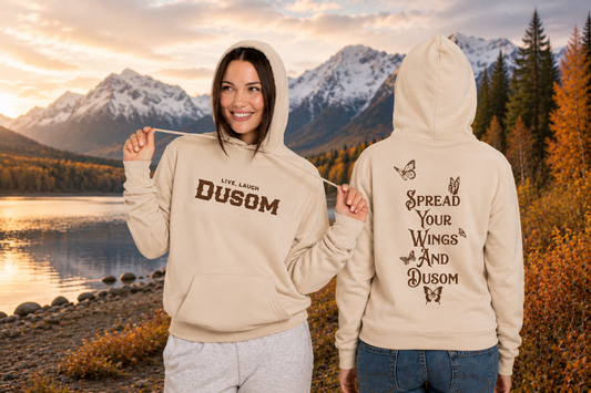 Spread Your wings and Dusom Hoodie